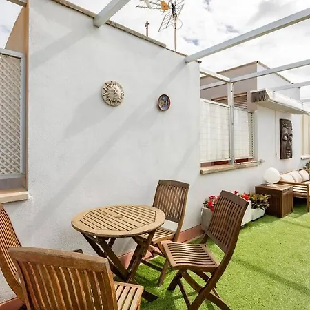 公寓 Buddha Penthouse Solarium+pool Gáldar