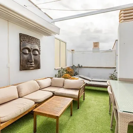 Buddha Penthouse Solarium+pool 公寓